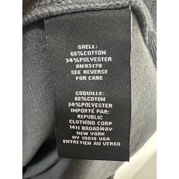 Magaschoni NWT Men's Cotton Blend Charcoal Pullover Scoop Neck Knit Top size L - Picture 5 of 5